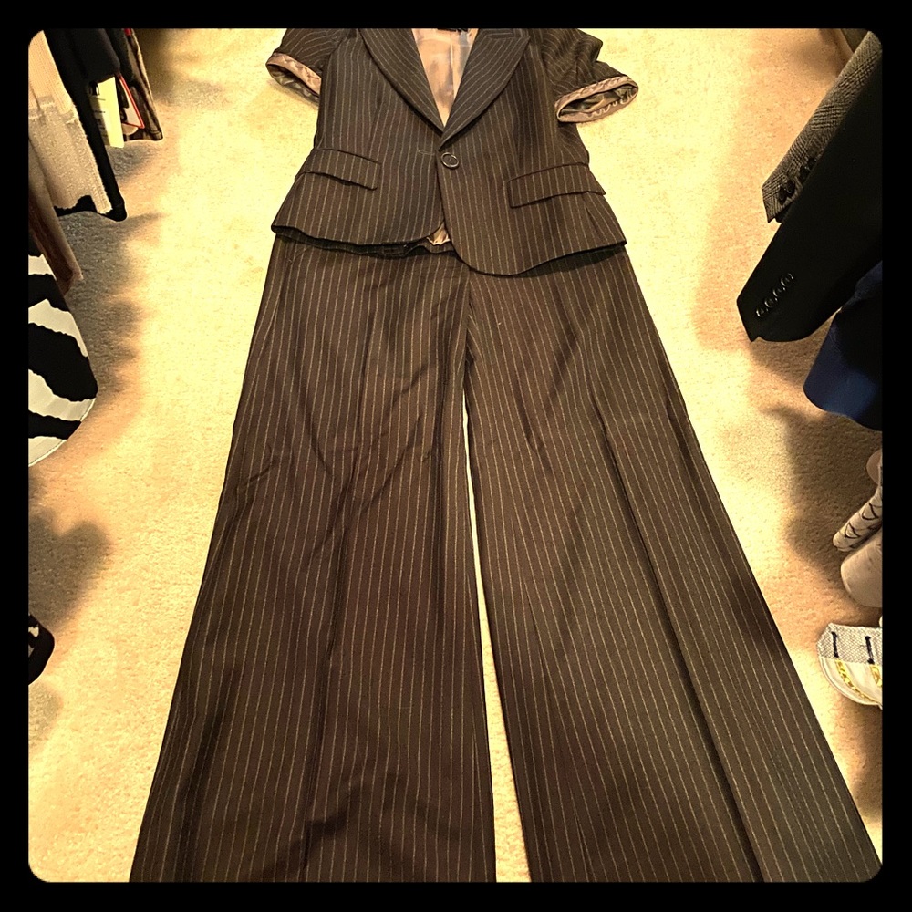 BCBG wool suit